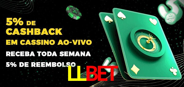 Promoções do cassino ao Vivo LLbet